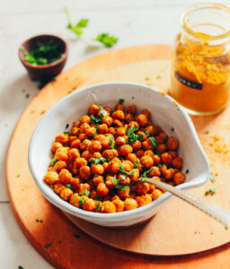 Crispy Roasted Chickpeas image
